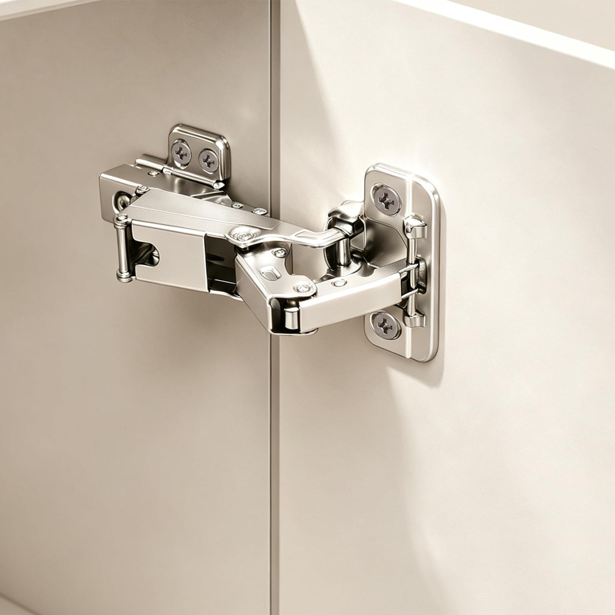 175° Frameless Cabinet Hinge · 45/48mm · Full Overlay · 2 Pair - TamBee