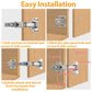 165° Corner Cabinet Hinge · Bifold · 48mm · 2 Pair - TamBee
