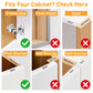 165° Corner Cabinet Hinge · Bifold · 48mm · 2 Pair - TamBee