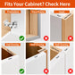 175° Frameless Cabinet Hinge · 45/48mm · Full Overlay · 2 Pair - TamBee