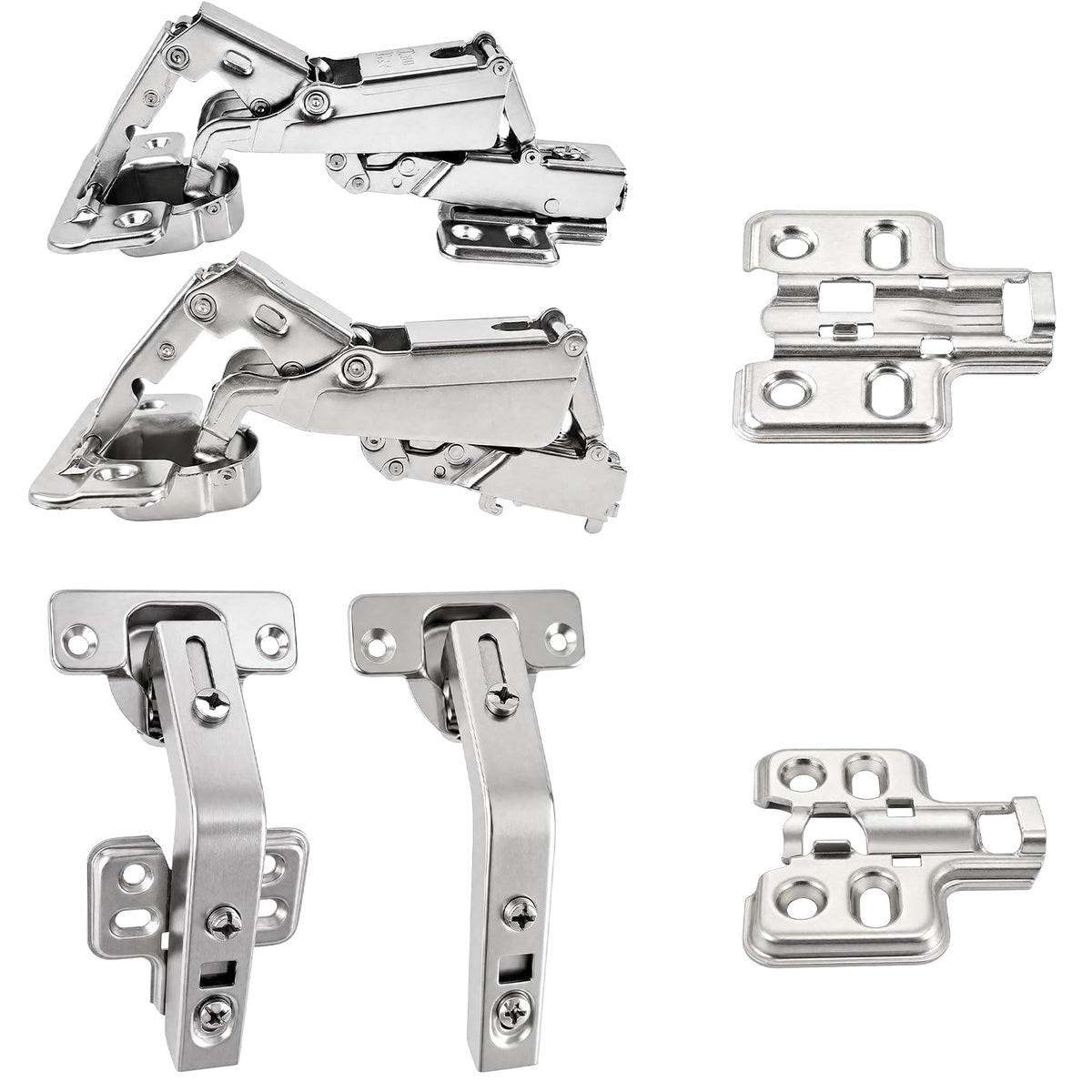 Complete Lazy Susan Hinge Kit, 2 Pair 175 & 135 Degree Hinge - TamBee