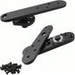Heavy Duty Pivot Hinge Hold Open Hidden Door Hinge - 1100 Lbs Load, Locking 90 Degrees, 304 Stainless Steel, Concealed for Secret Doors, Bookshelf Doors and Bookcase Door Black 4213