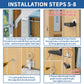 Secret Book Latch · Hidden Door Kit · Blue - TamBee