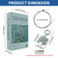 Secret Book Latch · Hidden Door Kit · Blue - TamBee