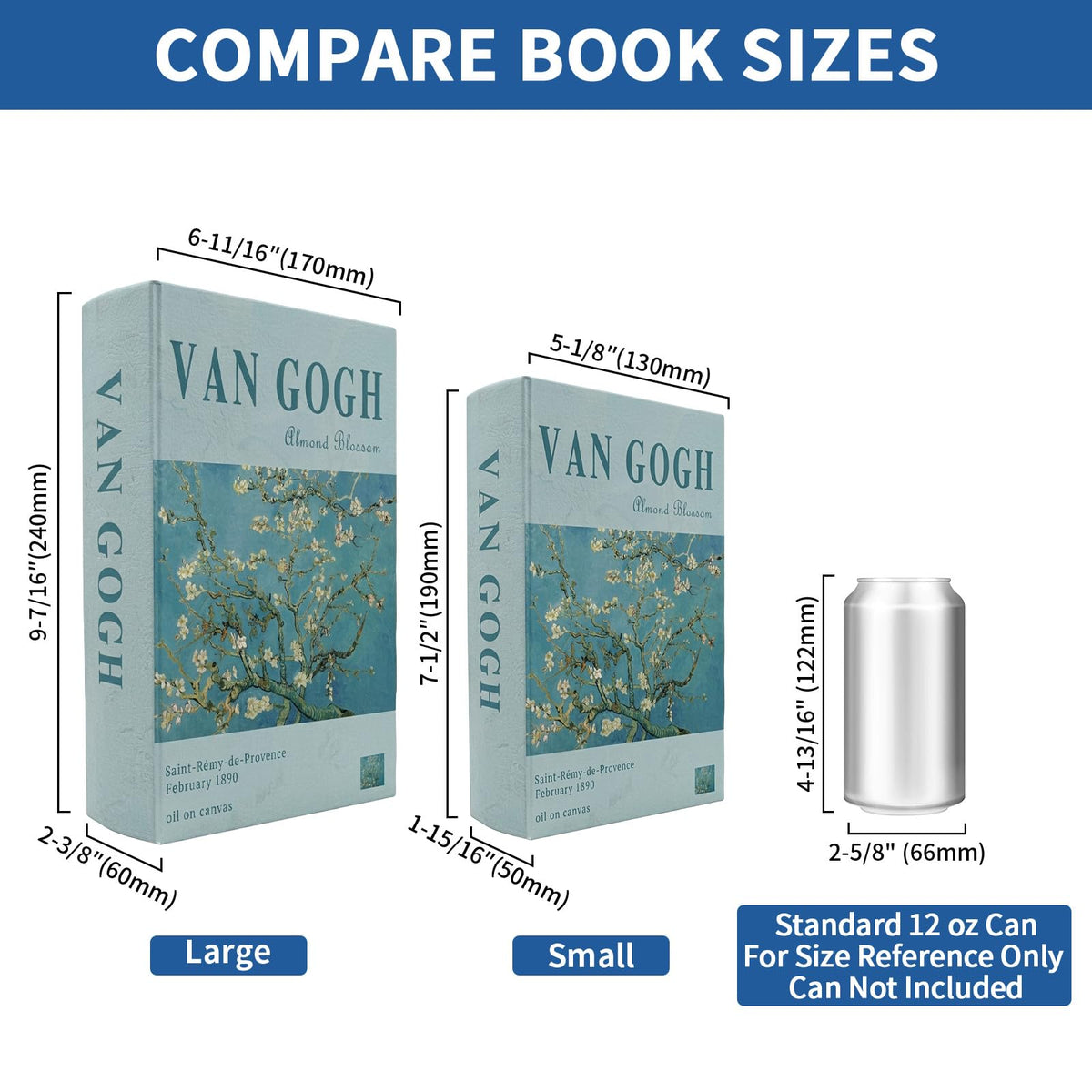 Secret Book Latch · Hidden Door Kit · Blue - TamBee