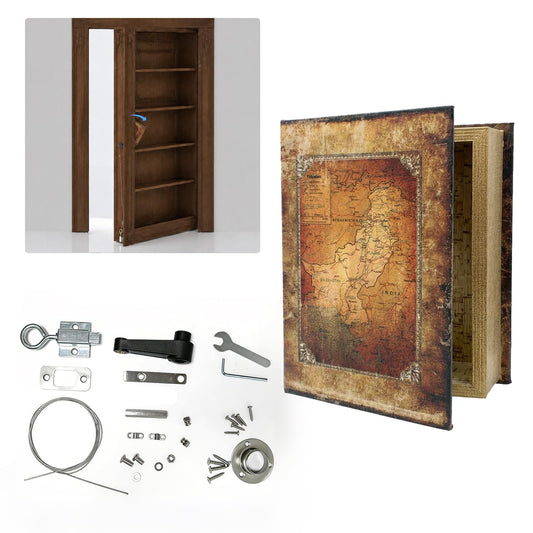 Secret Book Latch · Hidden Door Kit · Retro - TamBee