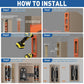 Self-Closing Hidden Door Hinge · 7" · Mortise Kit - TamBee