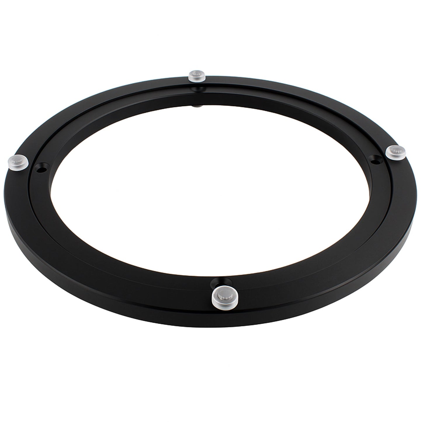 TamBee 10 Inch Lazy Susan Hardware Heavy Duty Metal Rotating Hardware Turntable Bearing Ring 150lb Load Capacity Turntable Lazy Susan parts Mechanism for Cabinets,Table Top and Craft (Base Only, Black - TamBee