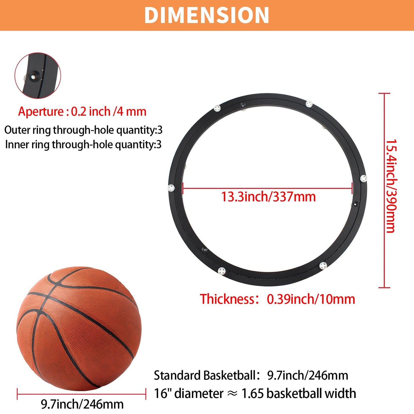 TamBee 16 Inch Lazy Susan Hardware Heavy Duty Metal Rotating Hardware Large Turntable Bearing Ring Lazy Susan Kit Parts Mechanism for Puzzle Board, Dining Tables(Base Only, Black) - TamBee