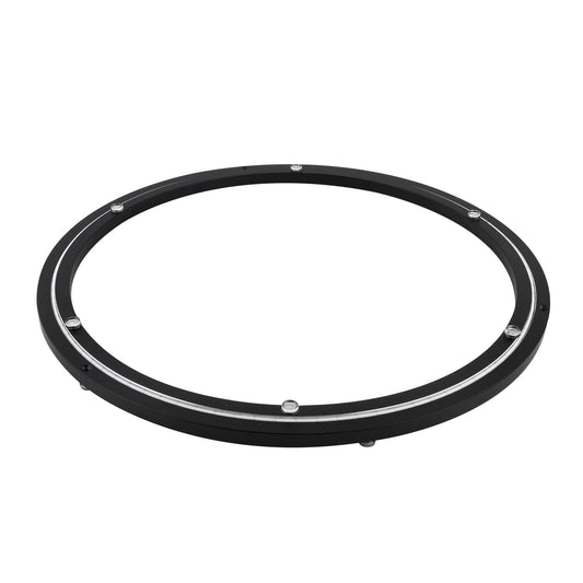 TamBee 20 Inch Lazy Susan Bearing Base, 450 lbs Load Capacity Heavy - Duty Mute Turntable Ring Lazy Susan Hardware for Dining Table, DIY (Black) - TamBee