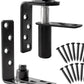 TamBee Black Cafe Door Hinges Swinging Door Hardware Saloon Door Hinges for Swinging Door Gravity Hinges Hardware for Swinging Door - TamBee