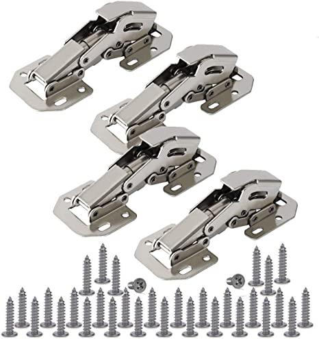 TamBee Cabinet Door Hinges 90 Degree 4PCs - TamBee