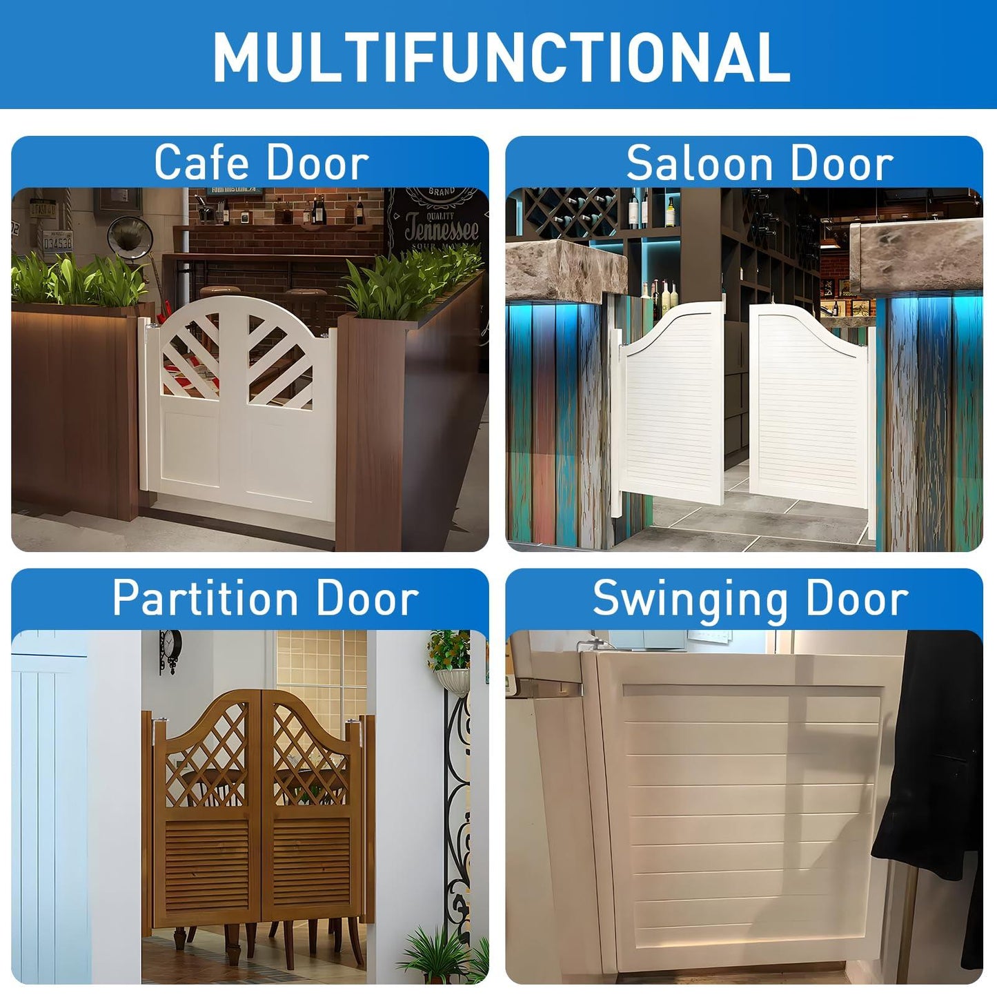 TamBee Cafe Door Hinges Swinging Door Hardware - TamBee