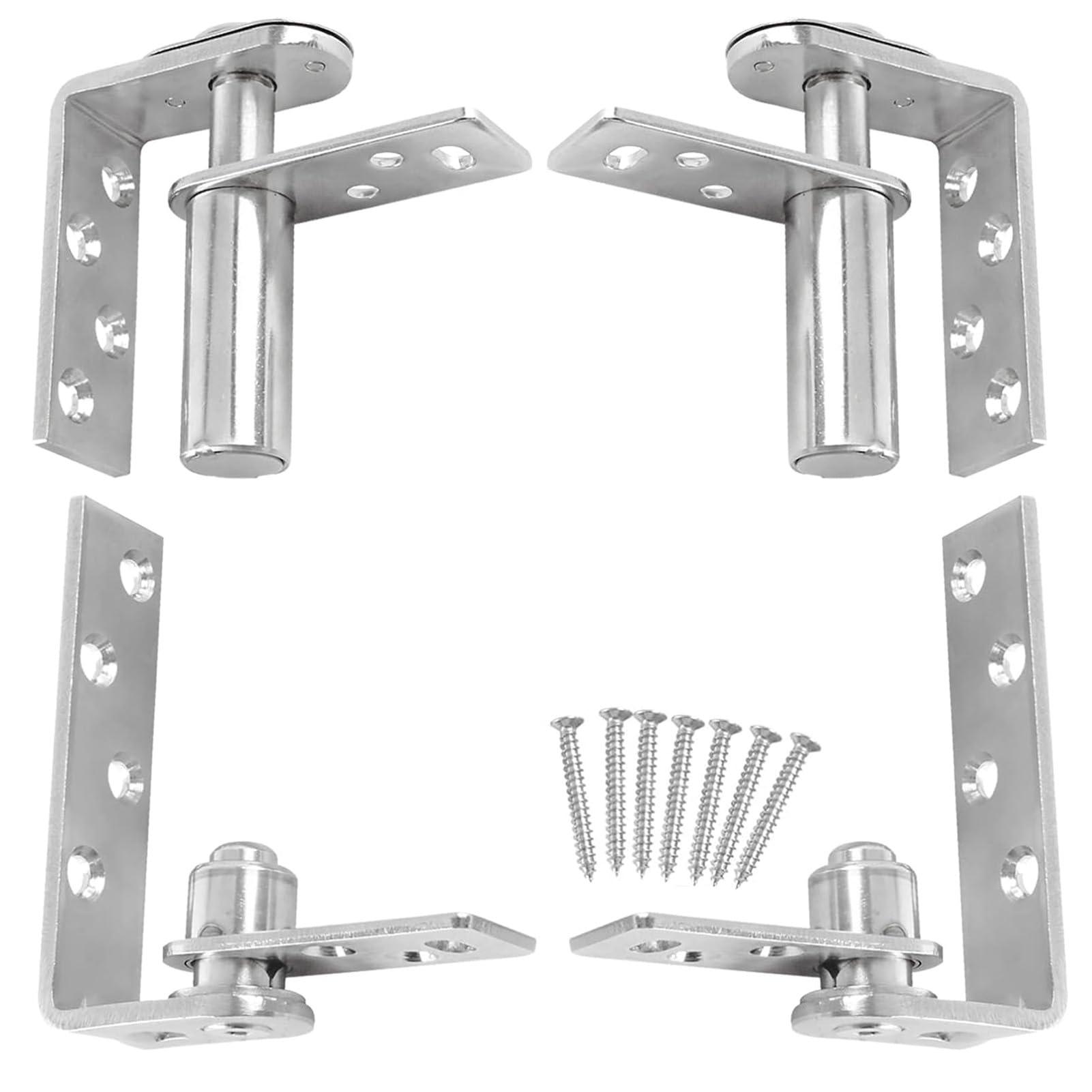 TamBee Cafe Door Hinges Swinging Door Hardware Saloon Door Hinges for Swinging Door Gravity Hinges Hardware for Swinging Door 2Pc - TamBee