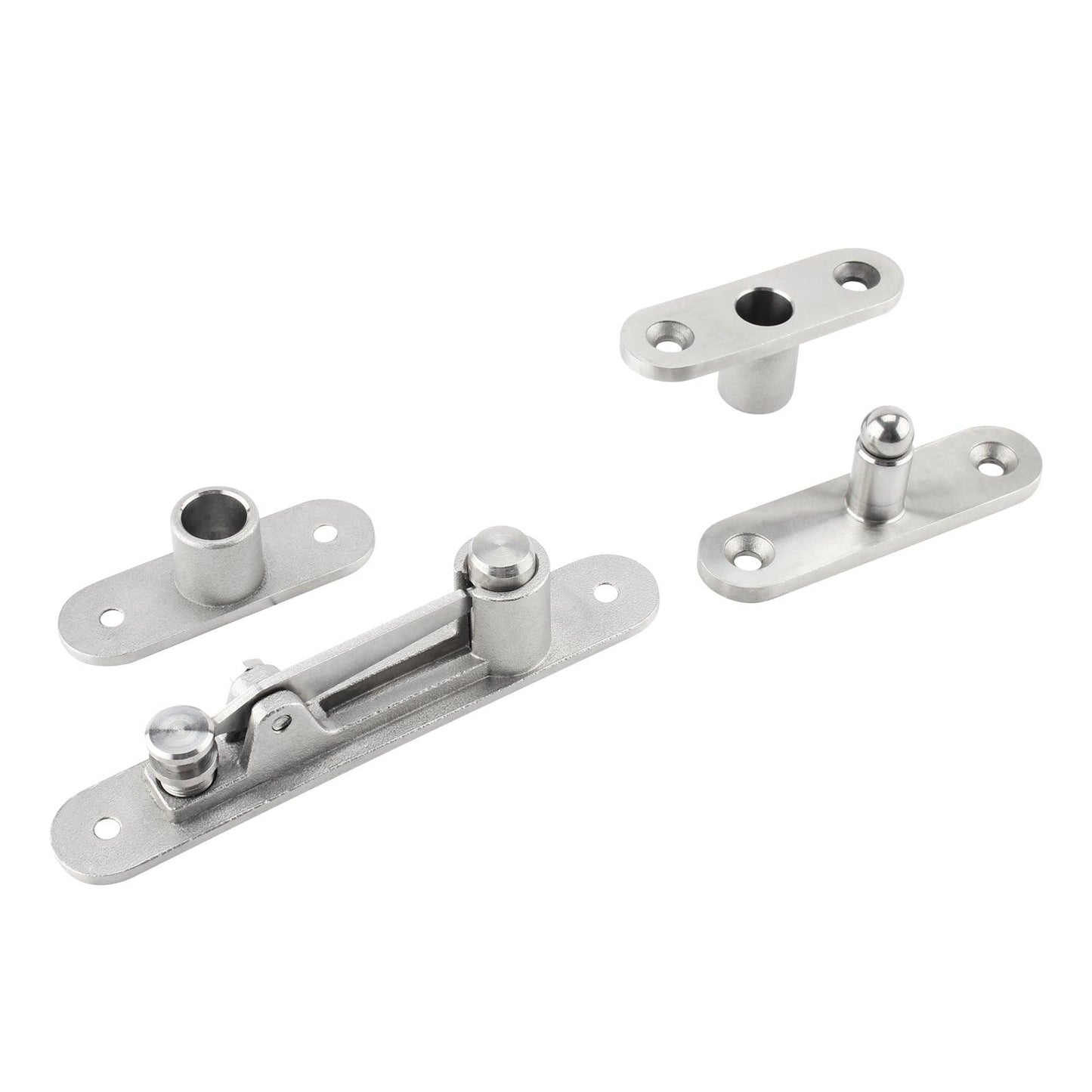 TamBee Door Pivot Hinge Heavy Duty Hidden Bookcase Hinges Secret Door Hinges - TamBee