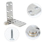 TamBee Door Pivot Hinges 180 Degree Hinges for Wood Doors 2 PCs - TamBee
