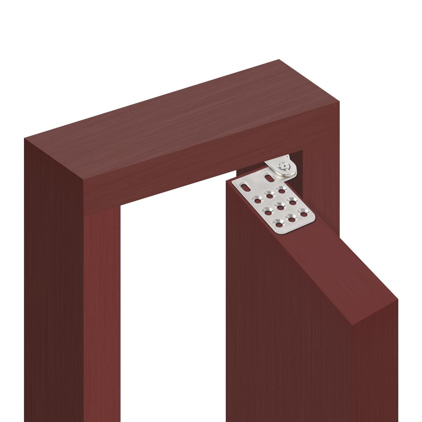 TamBee Door Pivot Hinges 180 Degree Hinges for Wood Doors 2 PCs - TamBee