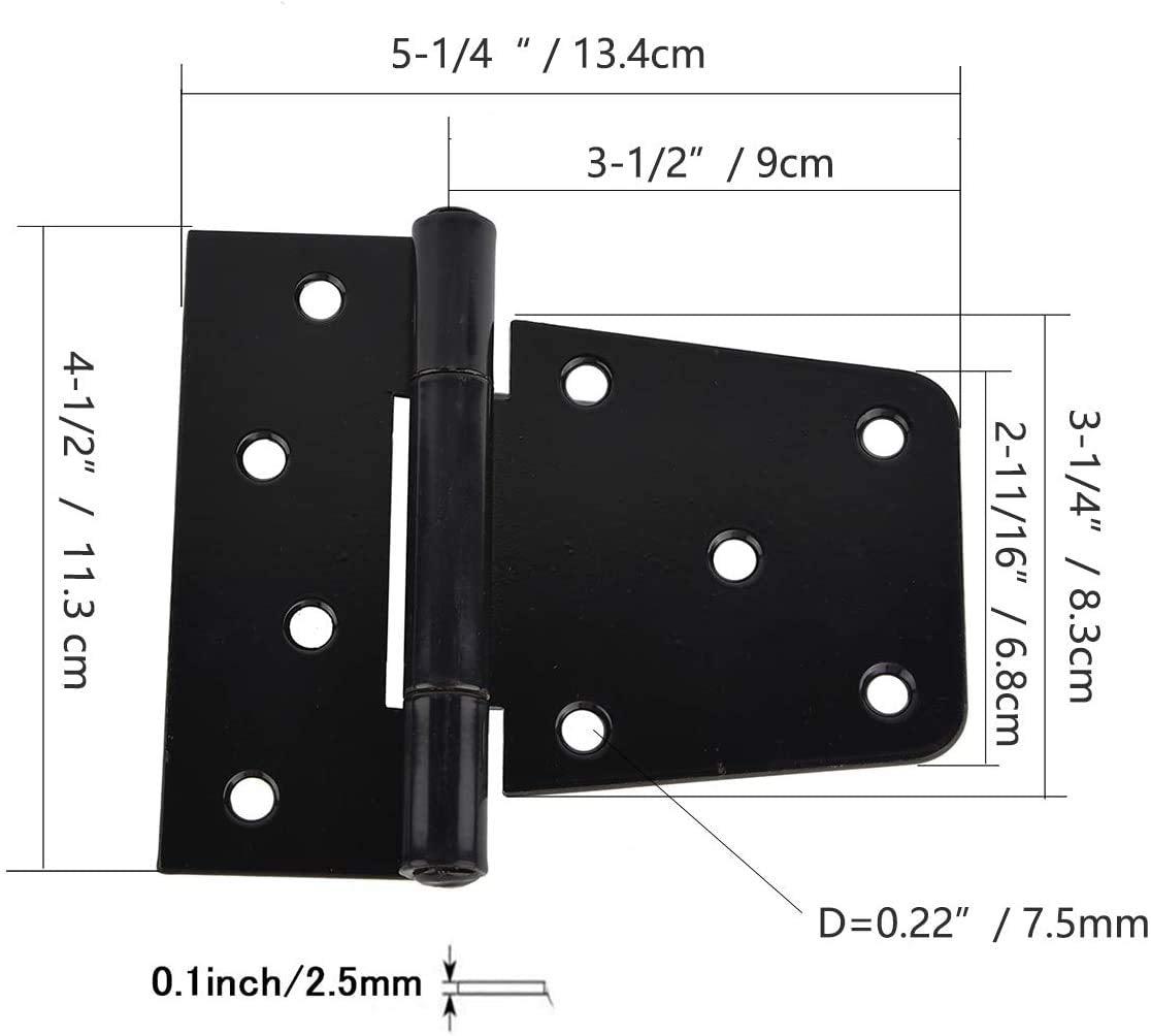 TamBee Gate Hinges Heavy Duty 3.5 inch - TamBee