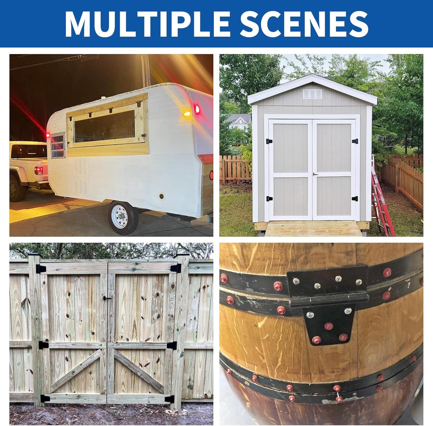 TamBee Gate Hinges Heavy Duty 3.5 inch - TamBee