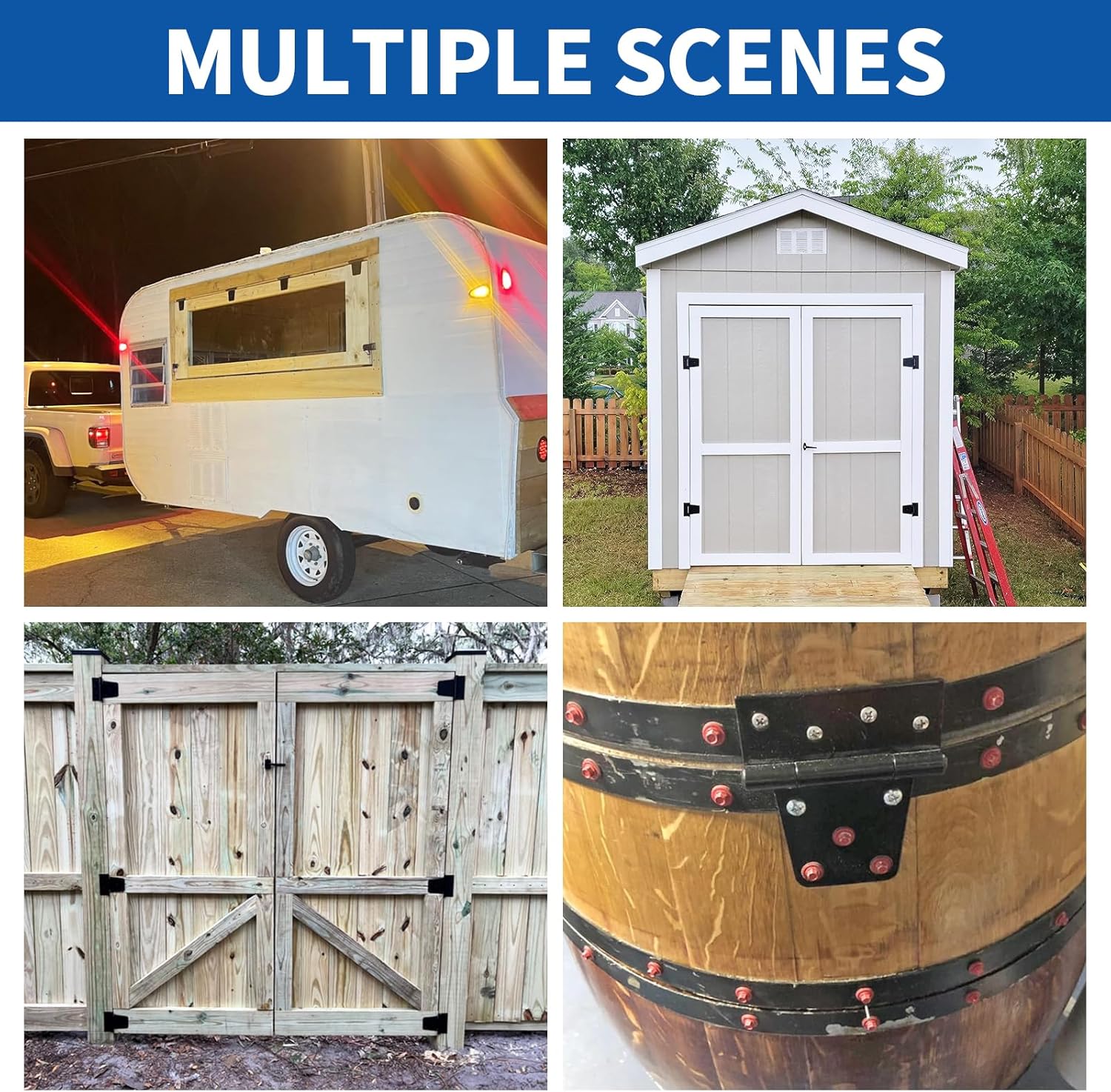 TamBee Gate Hinges Heavy Duty 3.5 inch - TamBee