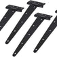 TamBee Gate Hinges T Hinge Heavy Duty 12inch - TamBee