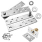 TamBee Hidden Door Hinge Pivot Door Hinge Hardware with Door Ball Catch - TamBee