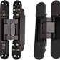 TamBee Hidden Door Hinges for Secret Door 6inch Black - TamBee