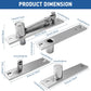 TamBee Hidden Door Hinges Pivot Door Hinges for Secret Door - TamBee