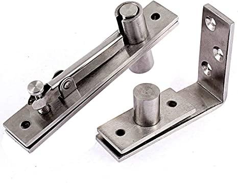 TamBee Hidden Door Hinges Pivot Door Hinges Hinges for Secret Door L Shape - TamBee