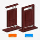 TamBee Hidden Door Hinges Pivot Door Hinges Hinges for Secret Door L Shape - TamBee