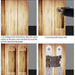 TamBee Hidden Hinges for Doors Invisible Cross Hinge - TamBee