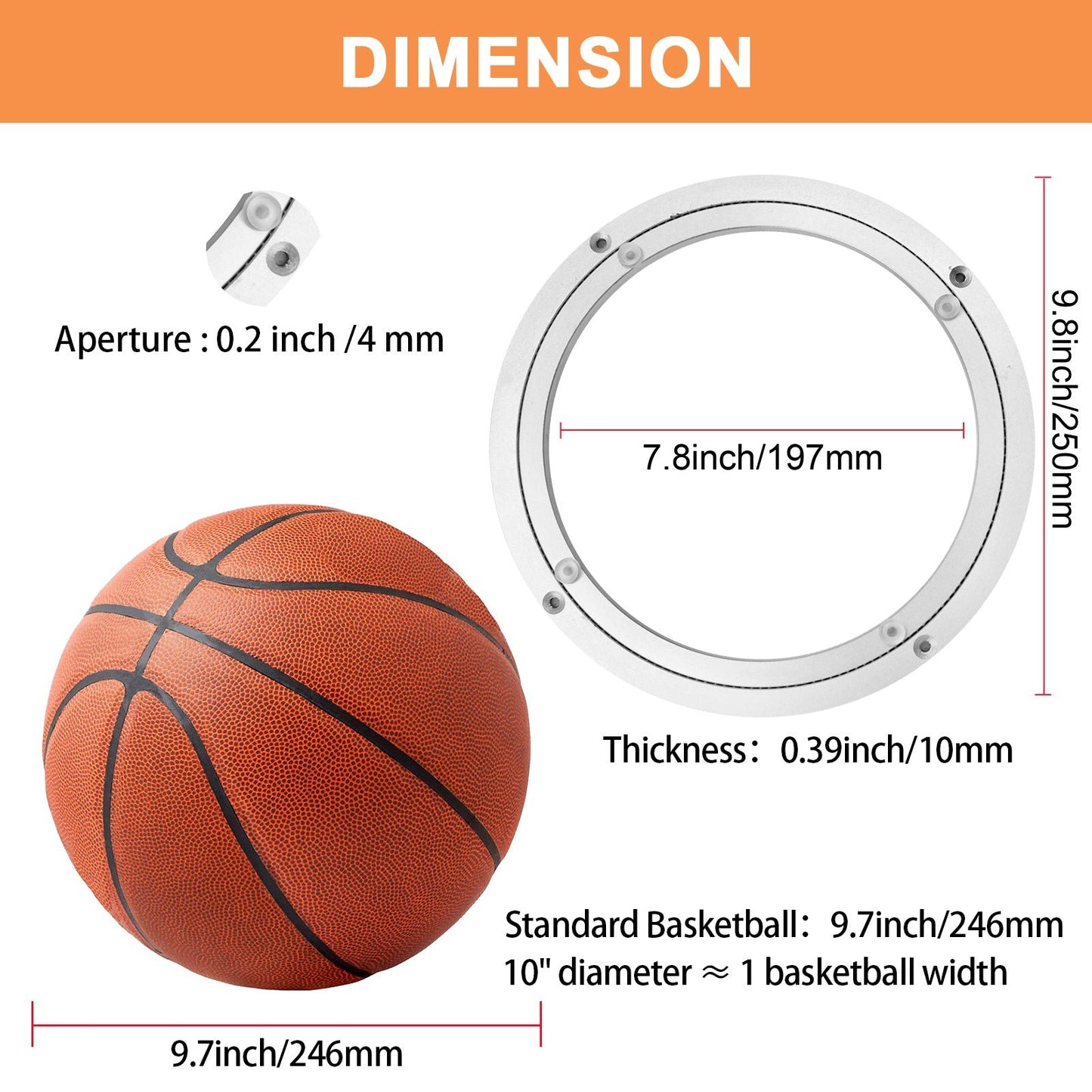 TamBee Lazy Susan Bearing 10 Inch - TamBee
