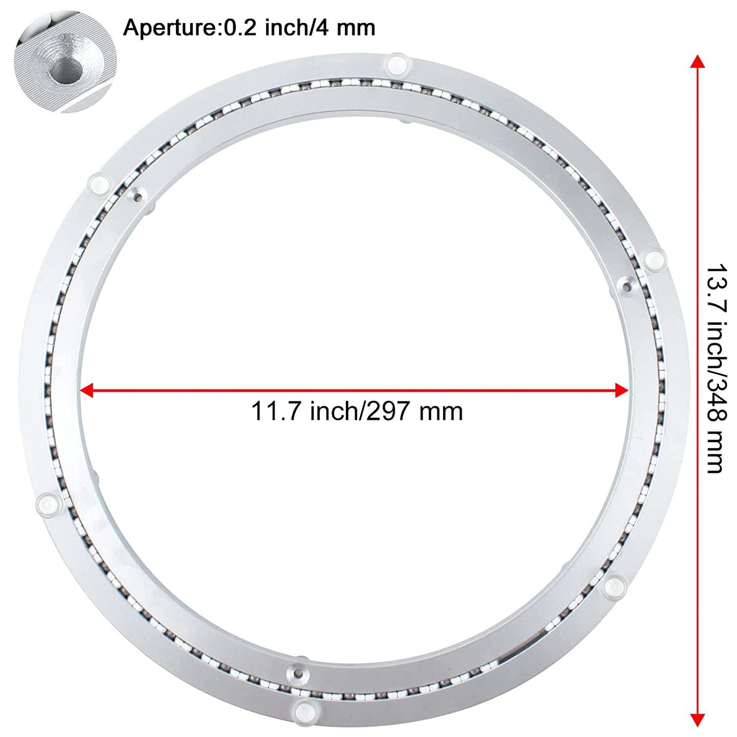 TamBee Lazy Susan Hardware Lazy Susan Bearing 14 Inch Comercial - TamBee
