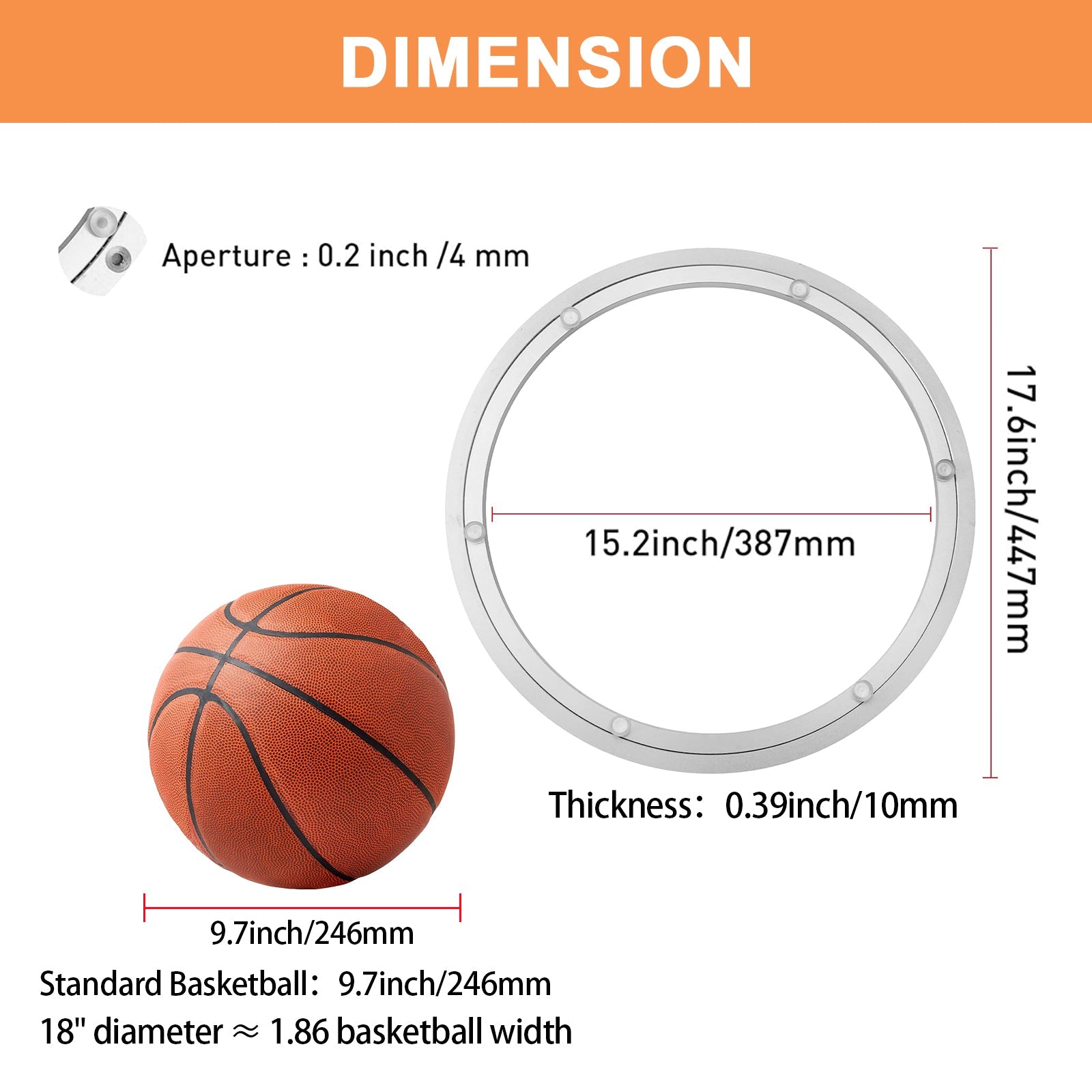 TamBee Lazy Susan Hardware Lazy Susan Bearing 18 Inch - TamBee
