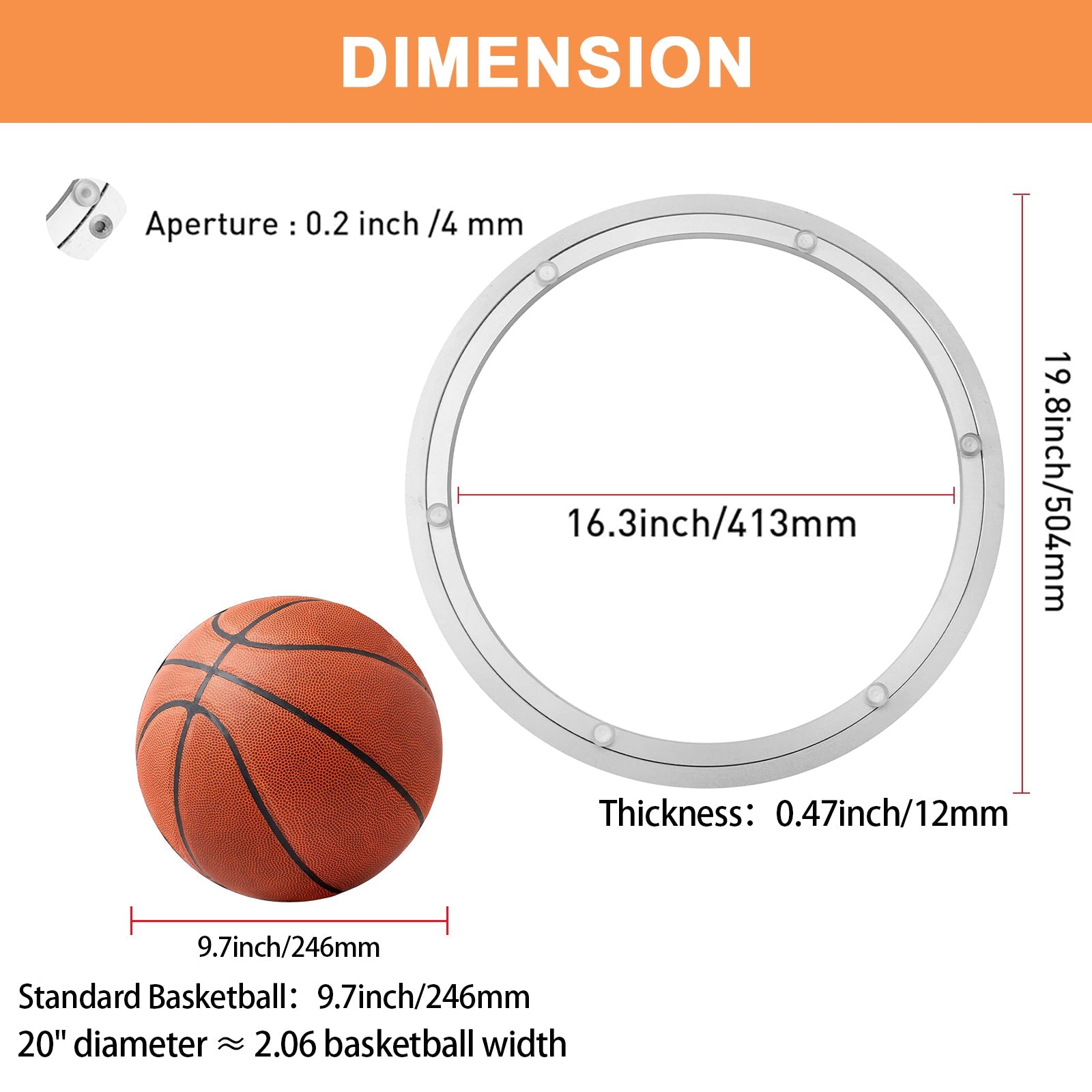 TamBee Lazy Susan Hardware Lazy Susan Bearing 20 Inch - TamBee