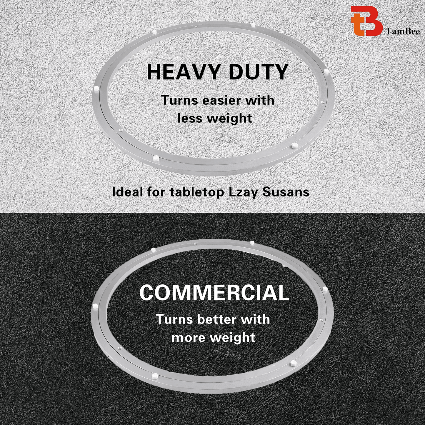 TamBee Lazy Susan Hardware Lazy Susan Bearing 20 Inch - TamBee