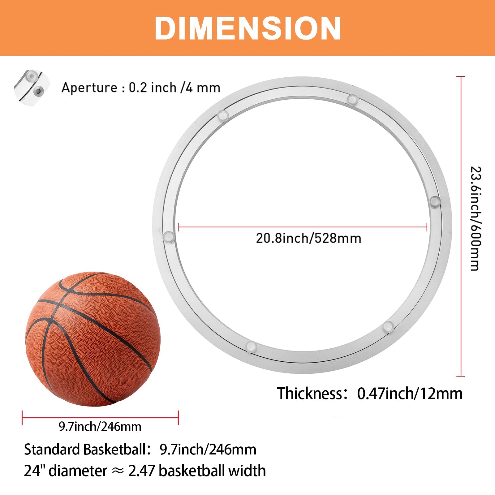 TamBee Lazy Susan Hardware Lazy Susan Bearing 24 Inch - TamBee
