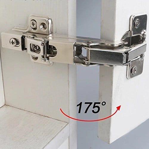 TamBee Lazy Susan Hinges for Cabinets 165 Hinges Frameless - TamBee