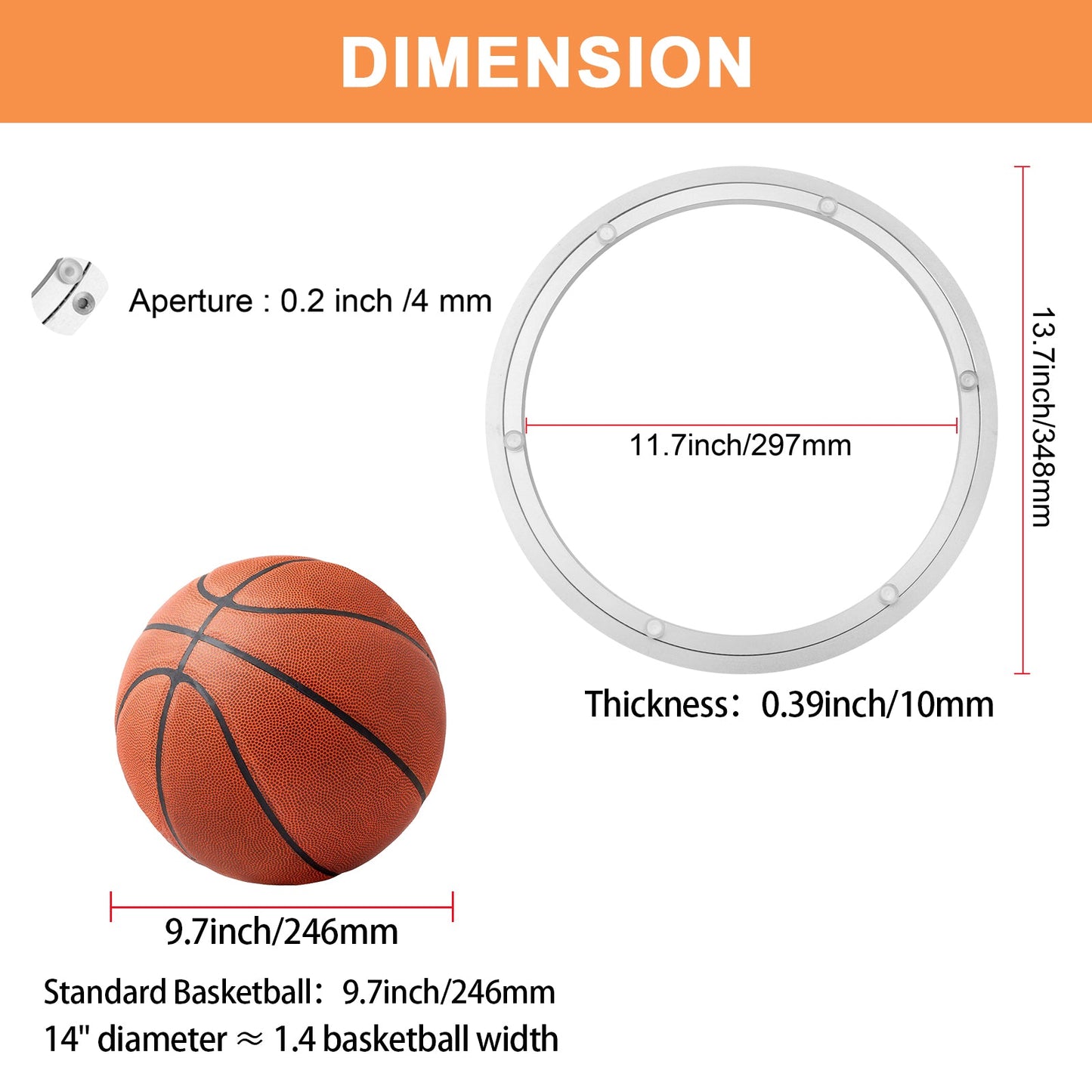 TamBee Lazy Susan Ring 14 Inch - TamBee