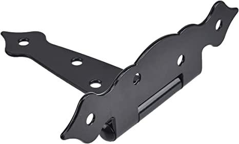 TamBee Ornamental T Hinge Shed Door Hinges 5inch - TamBee
