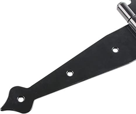 TamBee Ornamental T Hinge Shed Door Hinges 5inch - TamBee