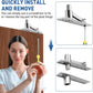 TamBee Pivot Door Hinge Hidden Door Hinges for Secret Door 304 Stainless Steel Hidden Bookcase Hinges with Door Ball Catch 136KG Load - Bearing - TamBee