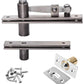 TamBee Pivot Door Hinge Hidden Door Hinges with Door Ball Catch - TamBee