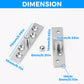 TamBee Pivot Hinge Rotating Door Hinge 2PCS - TamBee