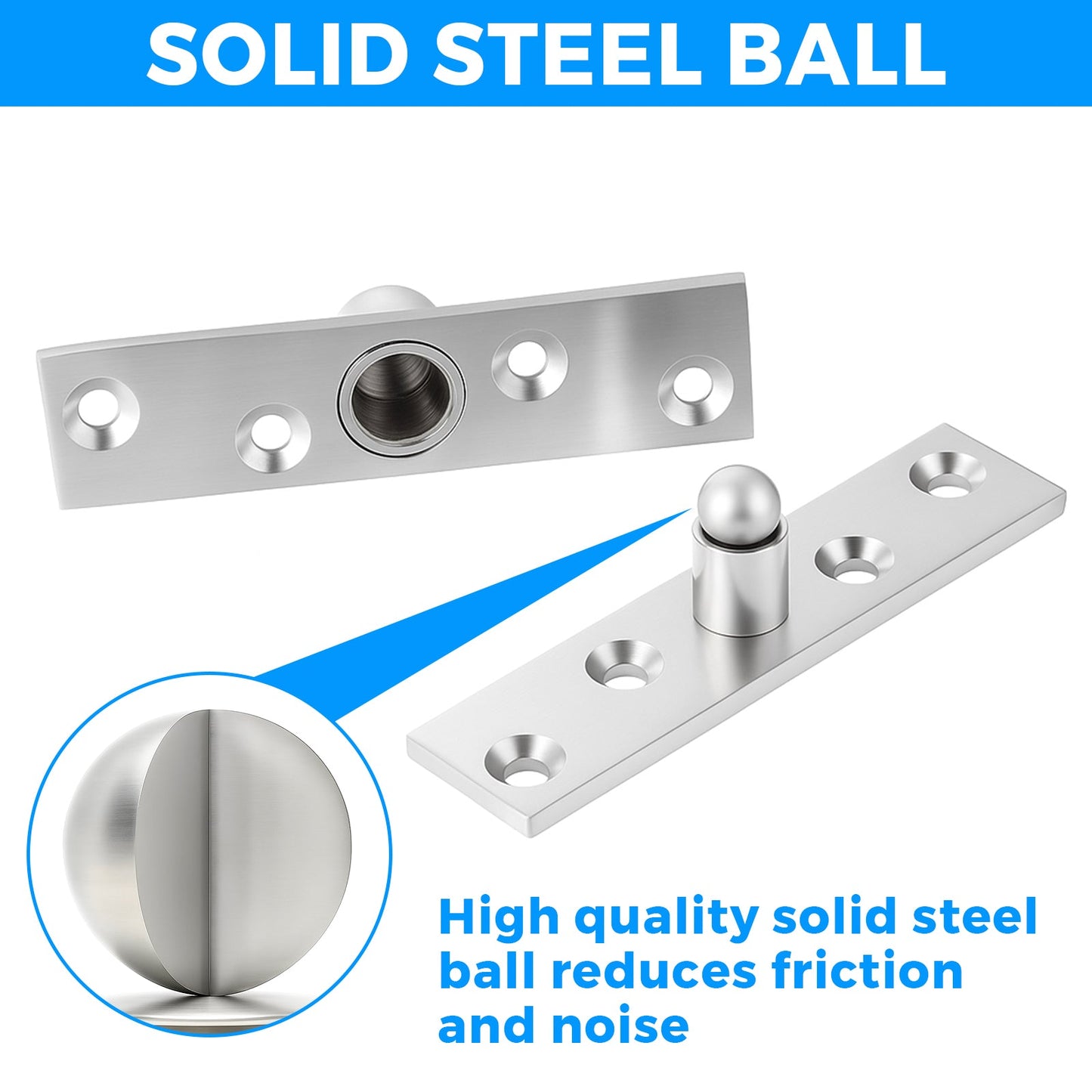 TamBee Pivot Hinge Rotating Door Hinge 2PCS - TamBee