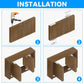 TamBee Pivot Hinge Rotating Door Hinge 2PCS - TamBee