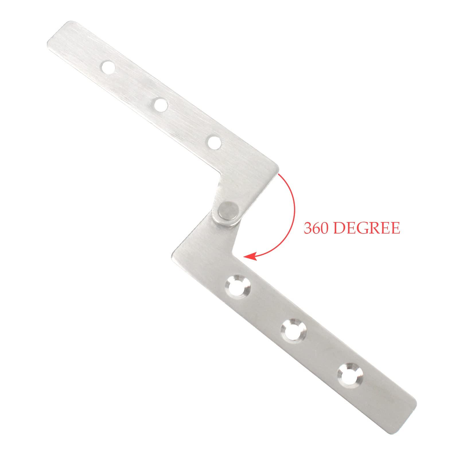 TamBee Pivot Hinges Offset Knife Hinges 8Pcs 4inch - TamBee