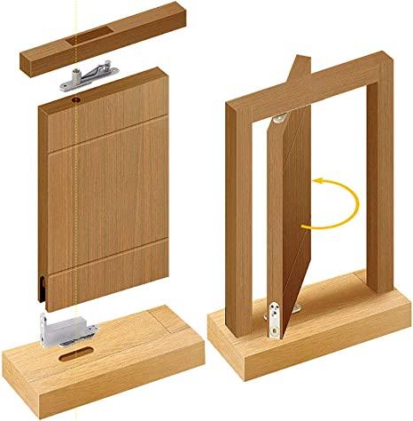 TamBee Self Closing Hidden Door Hinges Pivot Door Hinges - TamBee