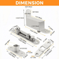 TamBee Self Closing Hidden Door Hinges Pivot Door Hinges - TamBee