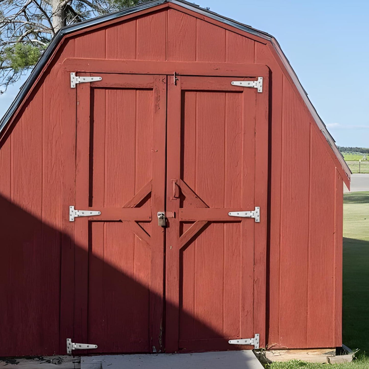 TamBee Stainless Steel Barn Hinges Heavy Duty - TamBee